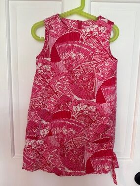 Lilly Pulitzer Girls' Fan Print Shift